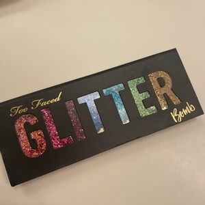 🌟 Too faced 🌟 glitter Bomb eyeshadow palette 🎨